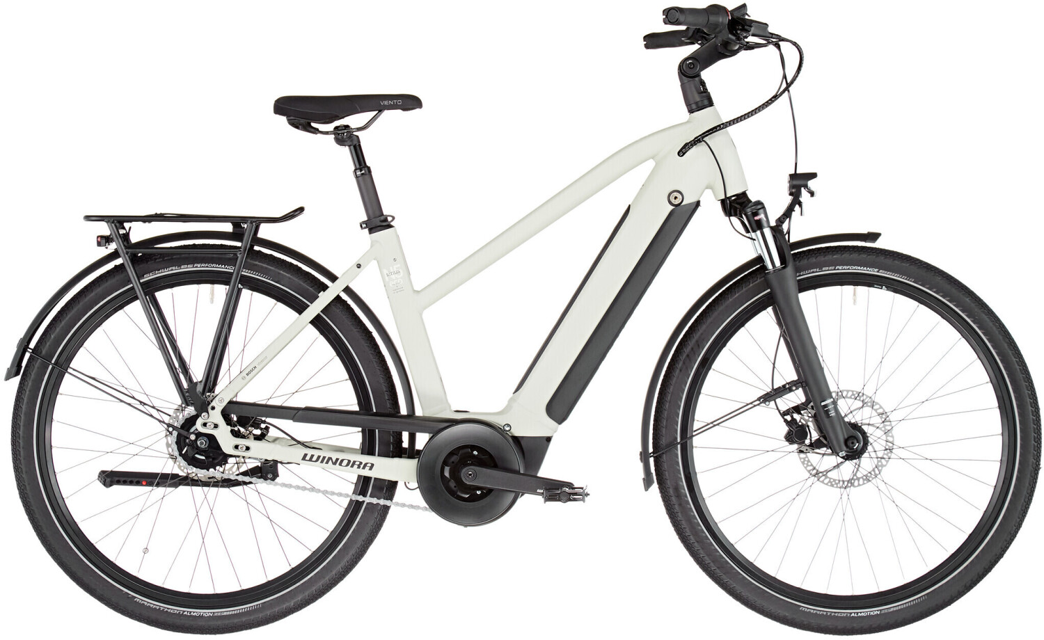 Winora Sinus N5 eco Trapez grau (2022)
