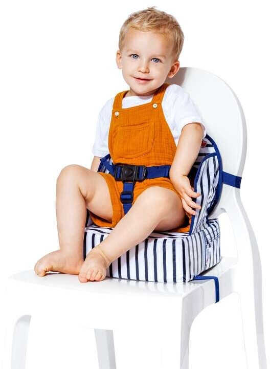 Baby to Love Rehausseur de chaise Easy Up Blue Stripes