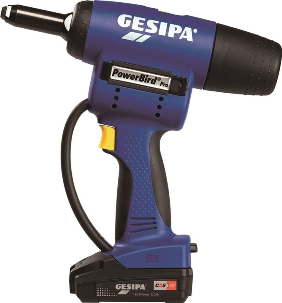 Gesipa PowerBirdPro Gold Editon + 2 Ah Akku