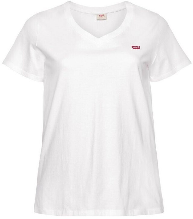 Levi's The Perfect V-neck Plus Size (A2323) white