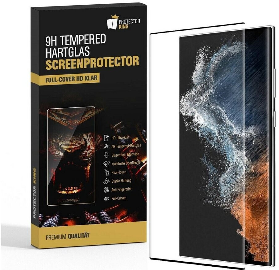 Protectorking 2x 9H Hartglas für Samsung Galaxy S22 Ultra ab 9,90 €