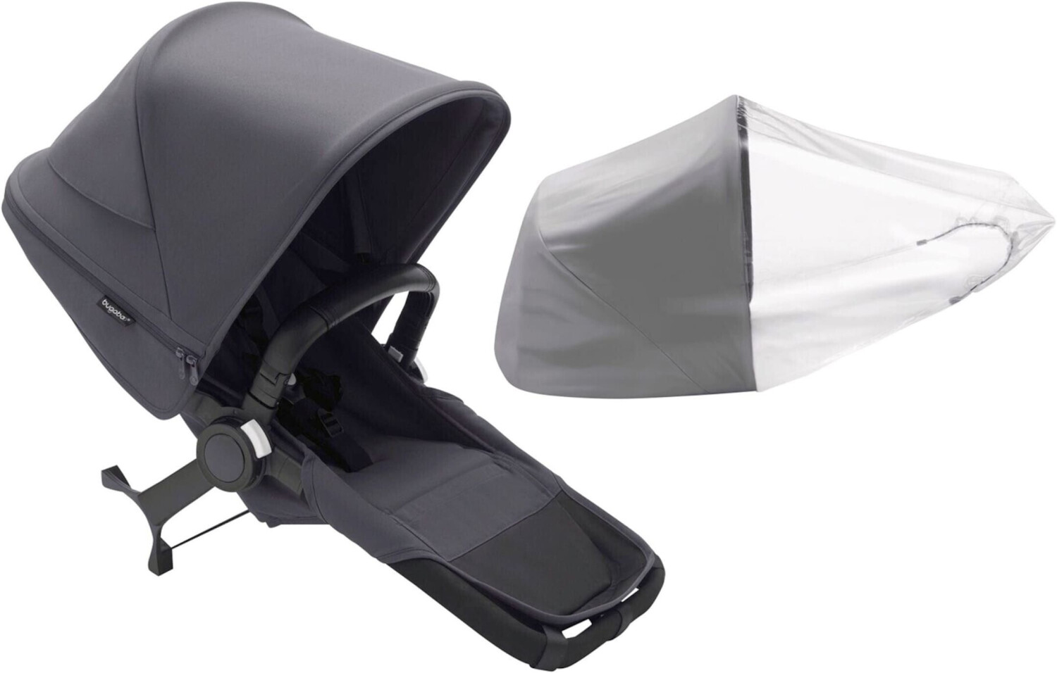 Bugaboo Donkey 5 Duo extension set complete stormy blue