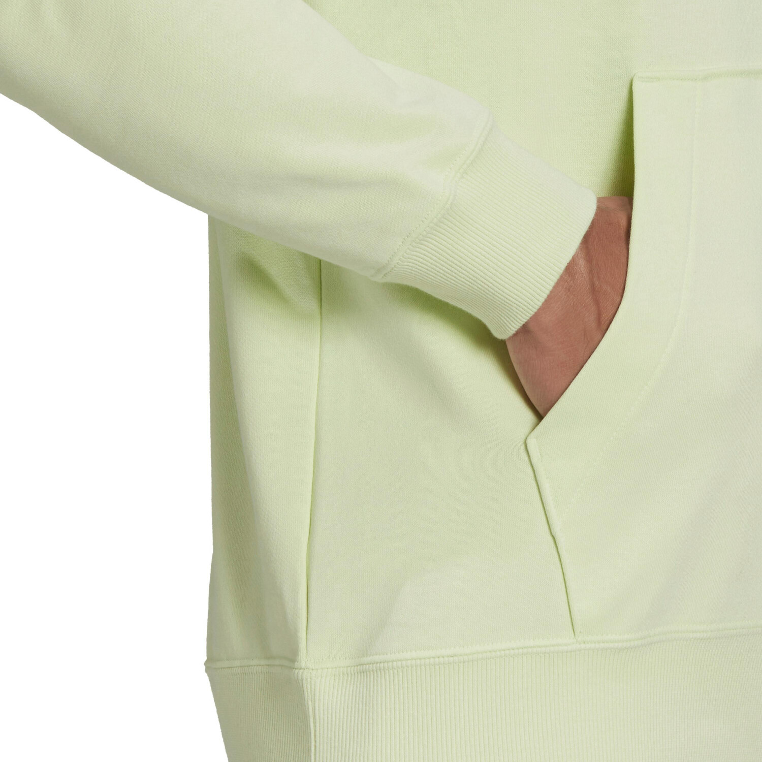 Adidas Essentials FeelVivid Cotton Hoodie lime HE4359 ab 47 00 Preisvergleich bei idealo