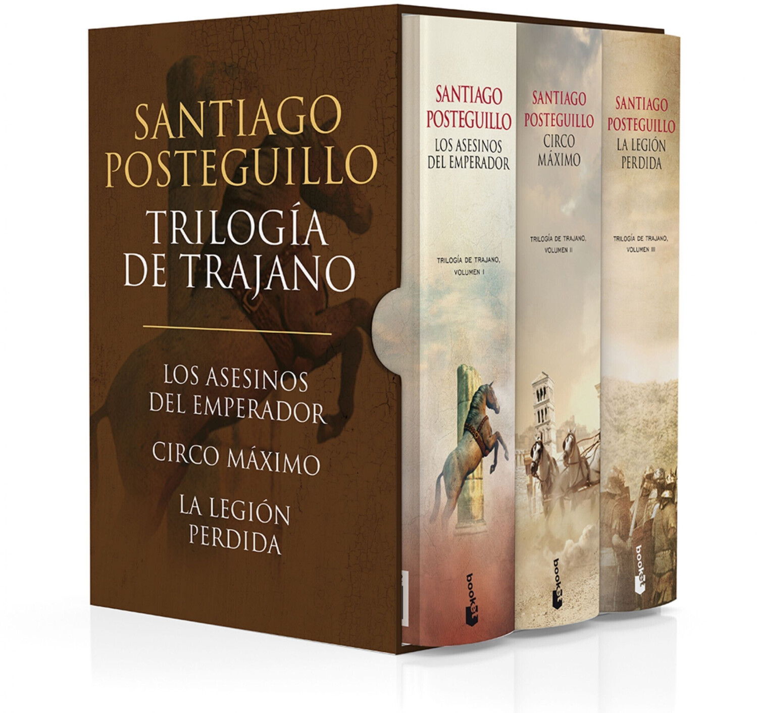 Pack Trilogía de Trajano (Santiago Posteguillo)
