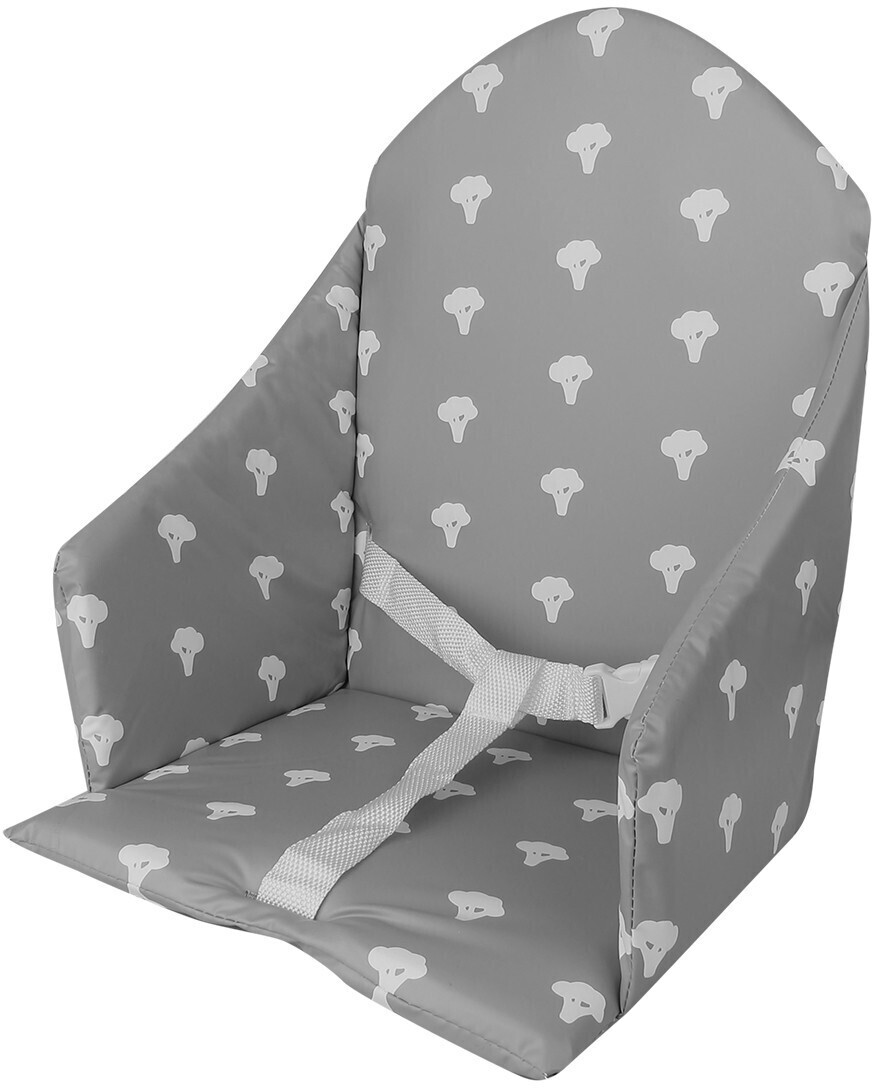 Monsieur Bébé Coussin d'assise Miam gris foncé/brocolis