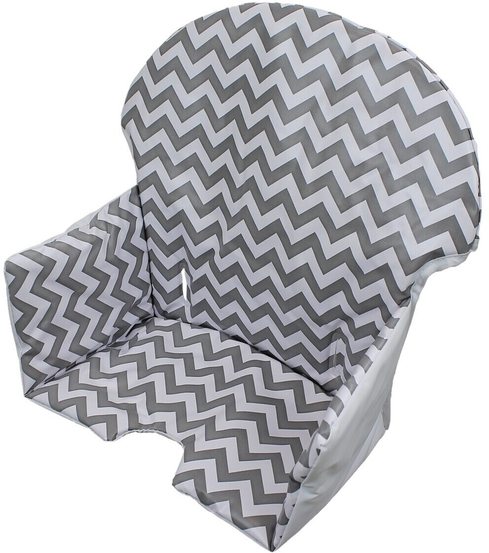Monsieur Bébé Housse d'assise Délice zig zag/gris