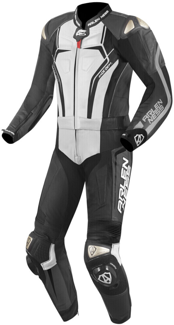 Arlen Ness Race-X 2pcs. black/grey/white