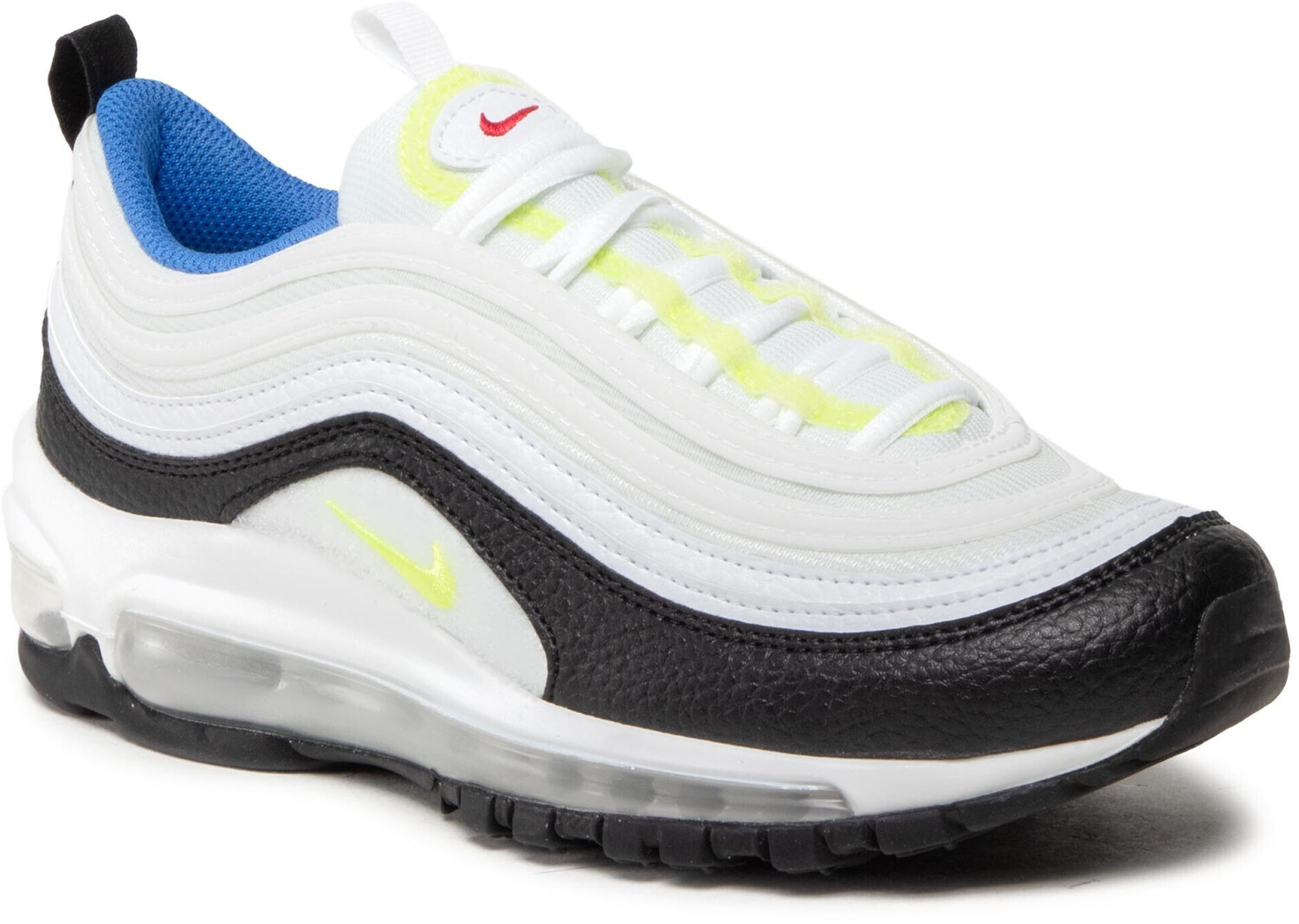 Buy Nike Air Max 97 Kids white neon black blue from 79.99 Today