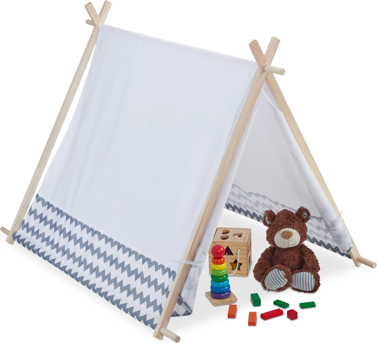 Relaxdays Tipi tent for children (10035301)