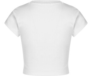 CALVIN KLEIN WOMEN'S Slim Cropped Ribbed T-shirt - J20J218337