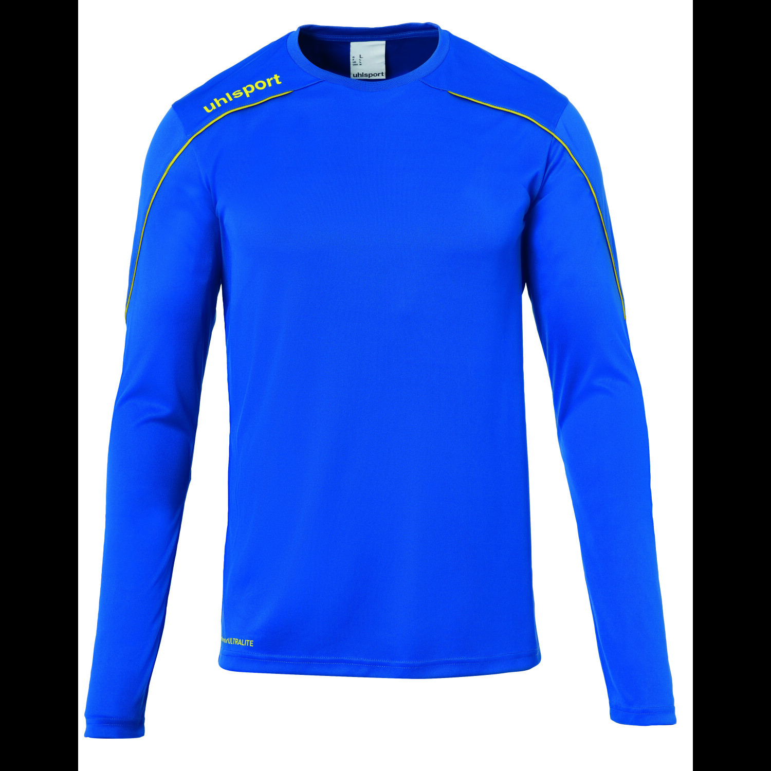 Photos - Football Kit Uhlsport Stream 22 Shirt long seleeves  azur blue/white (1003478)