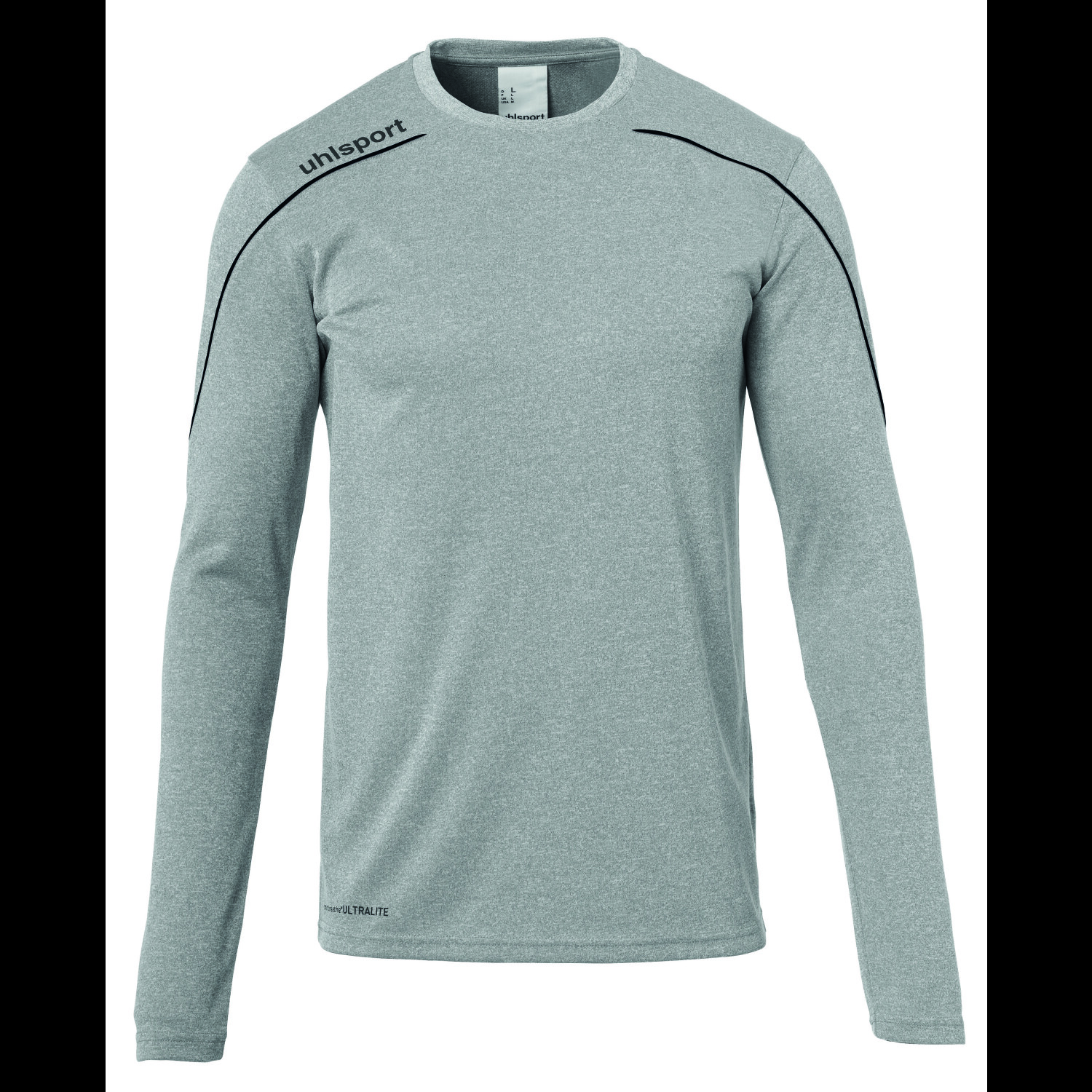 Photos - Football Kit Uhlsport Stream 22 Shirt long seleeves  dark grey melang (1003478)
