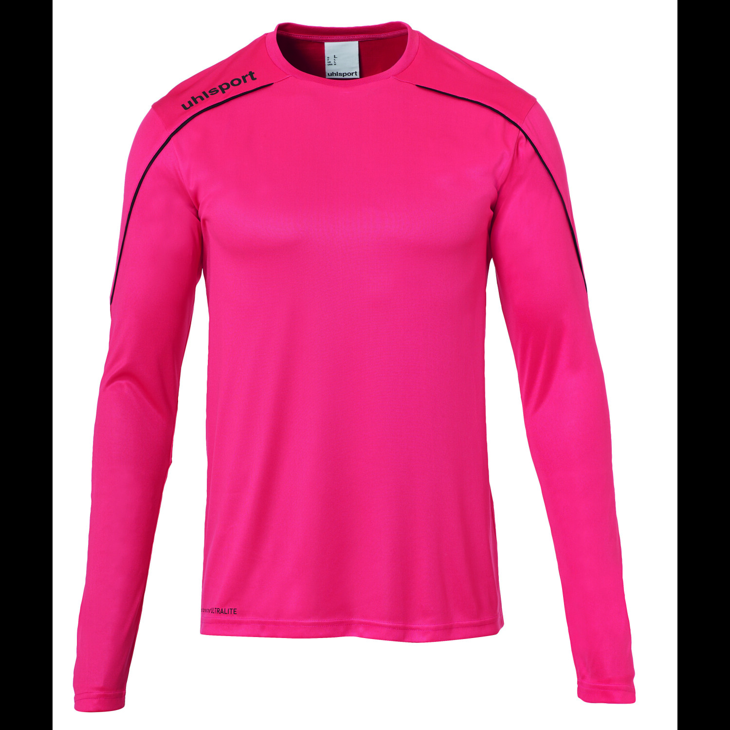 Photos - Football Kit Uhlsport Stream 22 Shirt long seleeves  pink/black (1003478)
