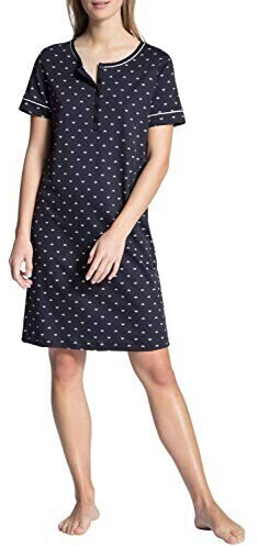 Calida Night Lovers Sleepshirt (33329) dark lapis blue