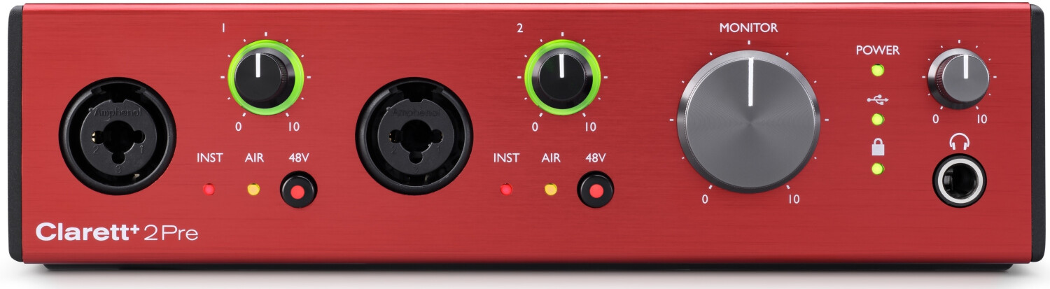 Focusrite Clarett+ 2 Pre