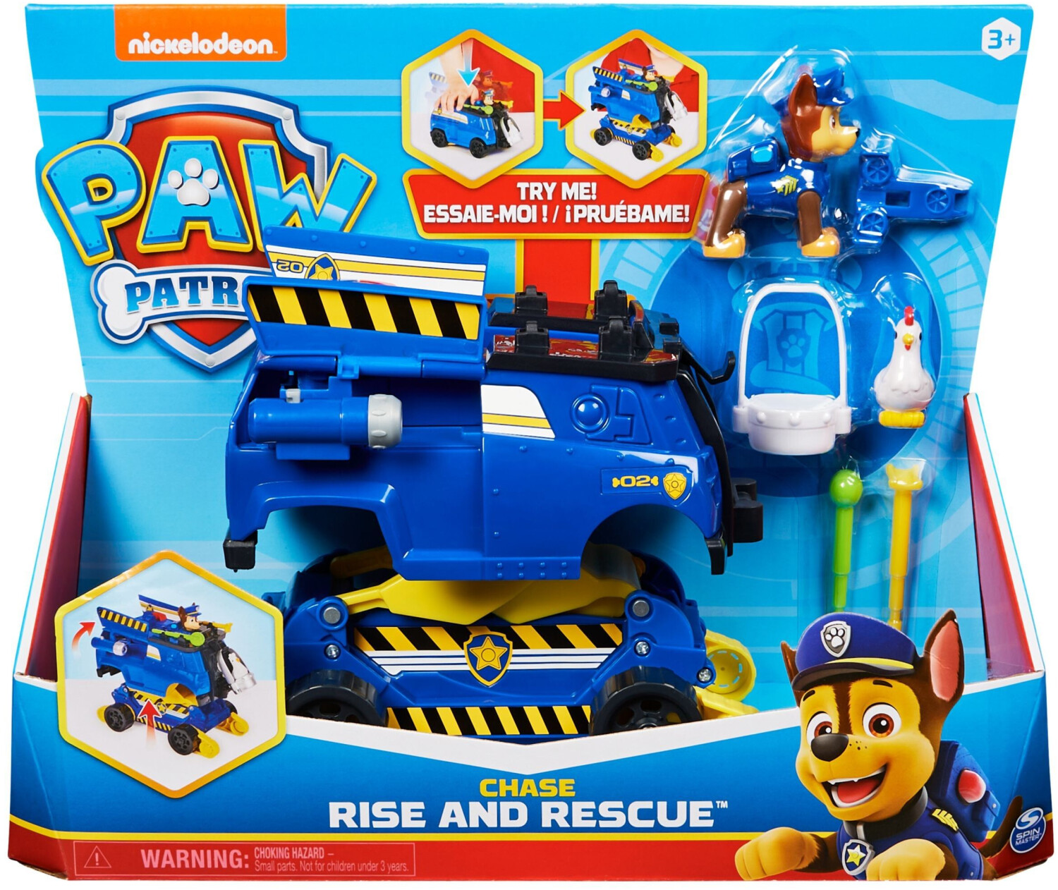 Spin Master Paw Patrol Chase Rise and Rescue