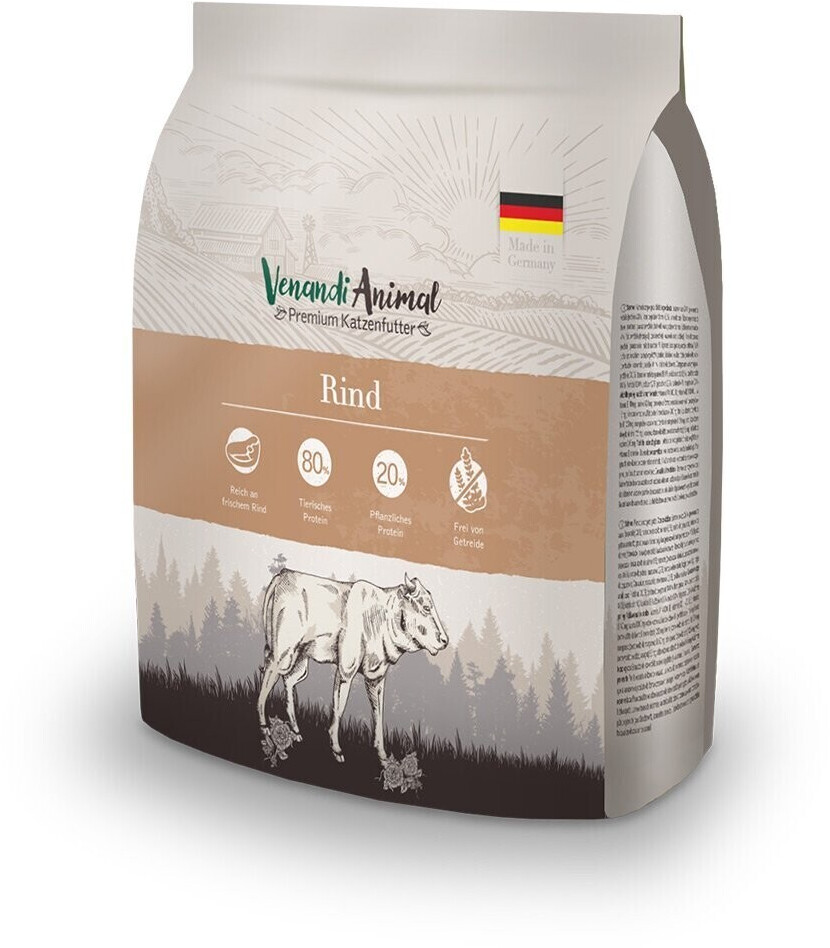 Venandi Animal Adult cat dry food with beef