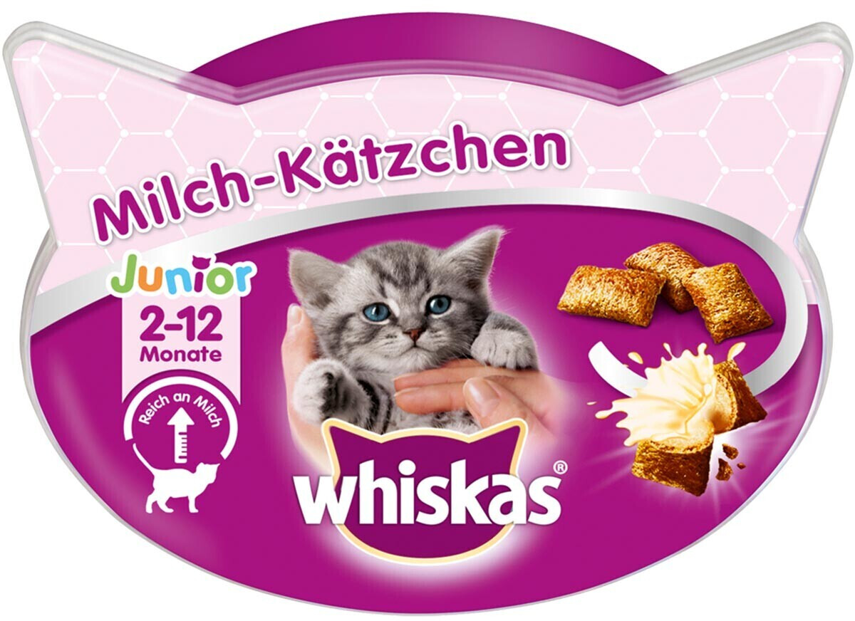 Whiskas Milch K tzchen Snack 55g ab 1 49 Preisvergleich bei