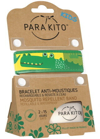 Interlac Para'Kito Anti Mosquito Bracelet Kids Crocodile