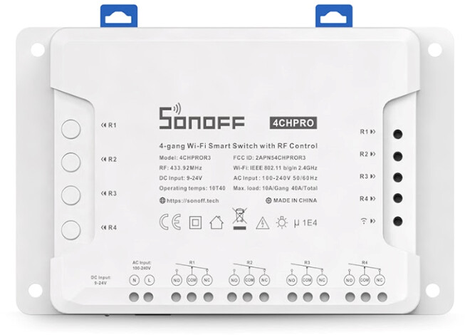 Sonoff Smart Switch 4CHPROR3