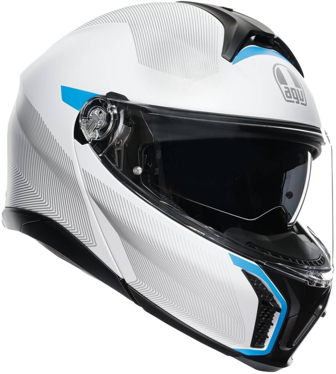 AGV TourModular Frequency white/grey/blue