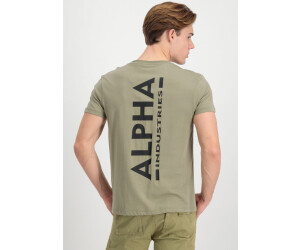 Alpha Industries Backprint T olive/black ab € Preisvergleich 17,86 | bei