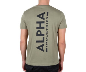 Alpha Industries Backprint T olive/black ab 17,86 € | Preisvergleich bei