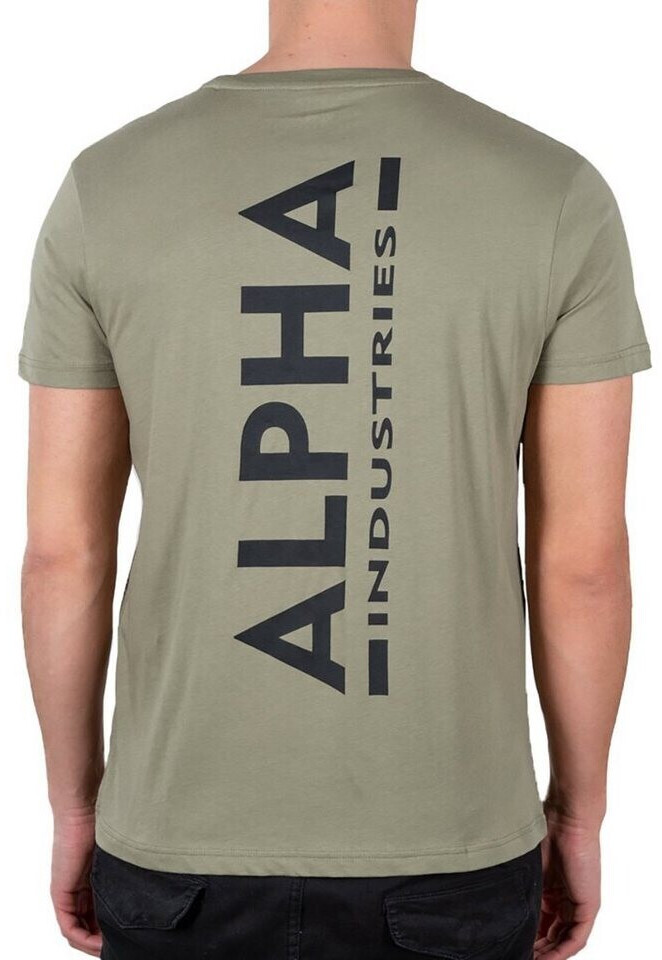 Alpha Industries Backprint T olive/black ab 17,86 € | Preisvergleich bei