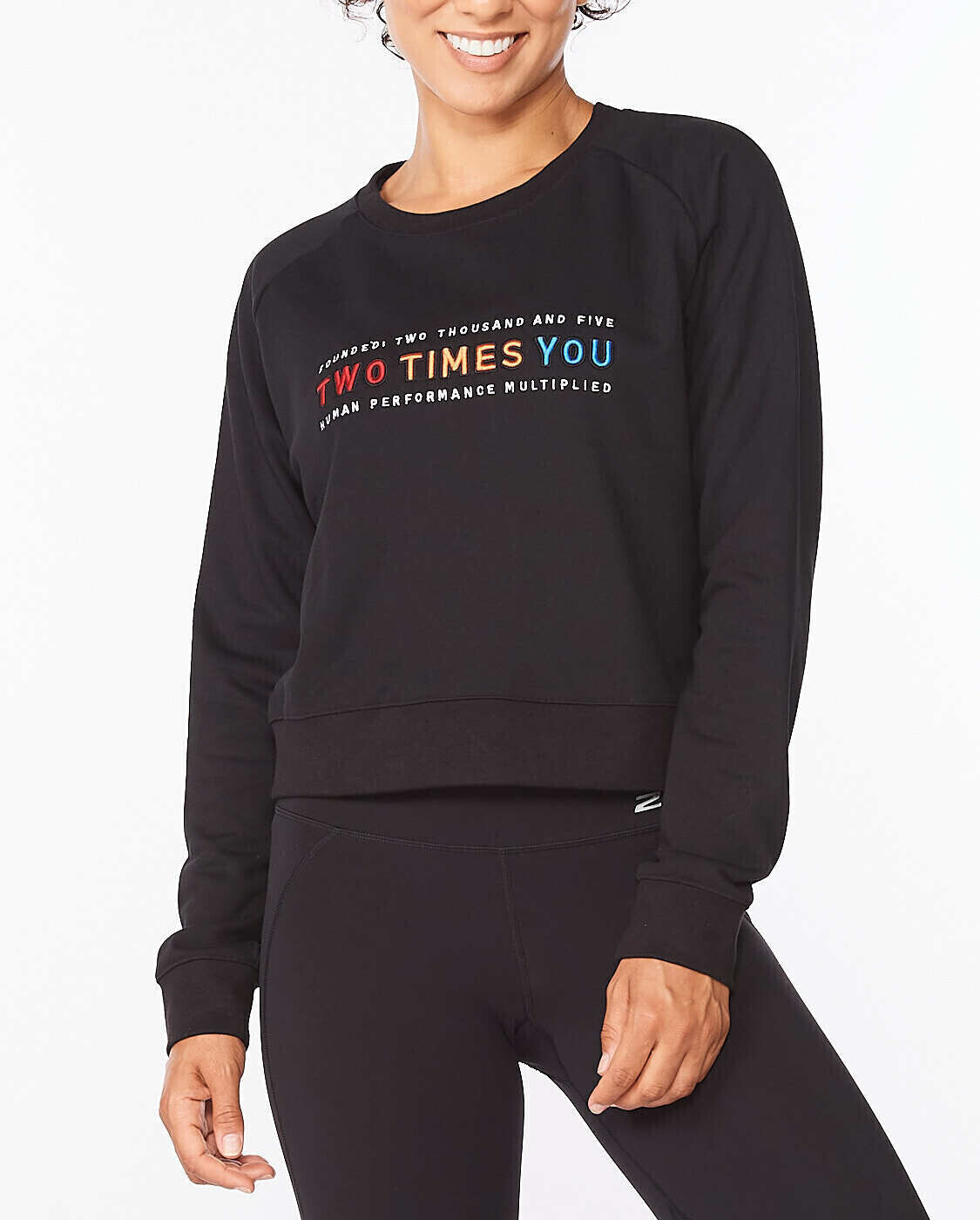 2XU Form Crop round neck Shirt Women (WR6458A)