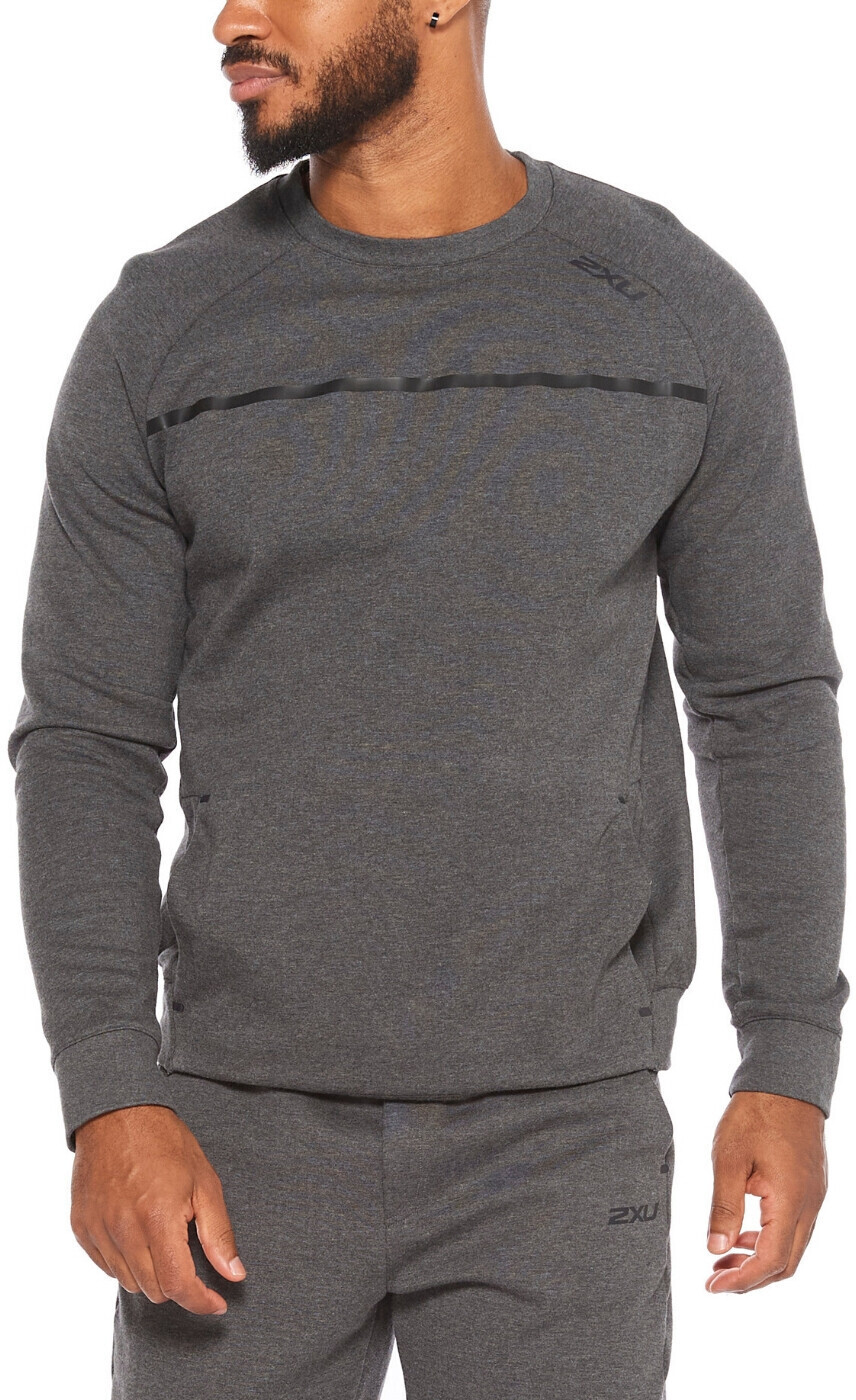 2XU Commute round neck Sweater (MR6269A) grey