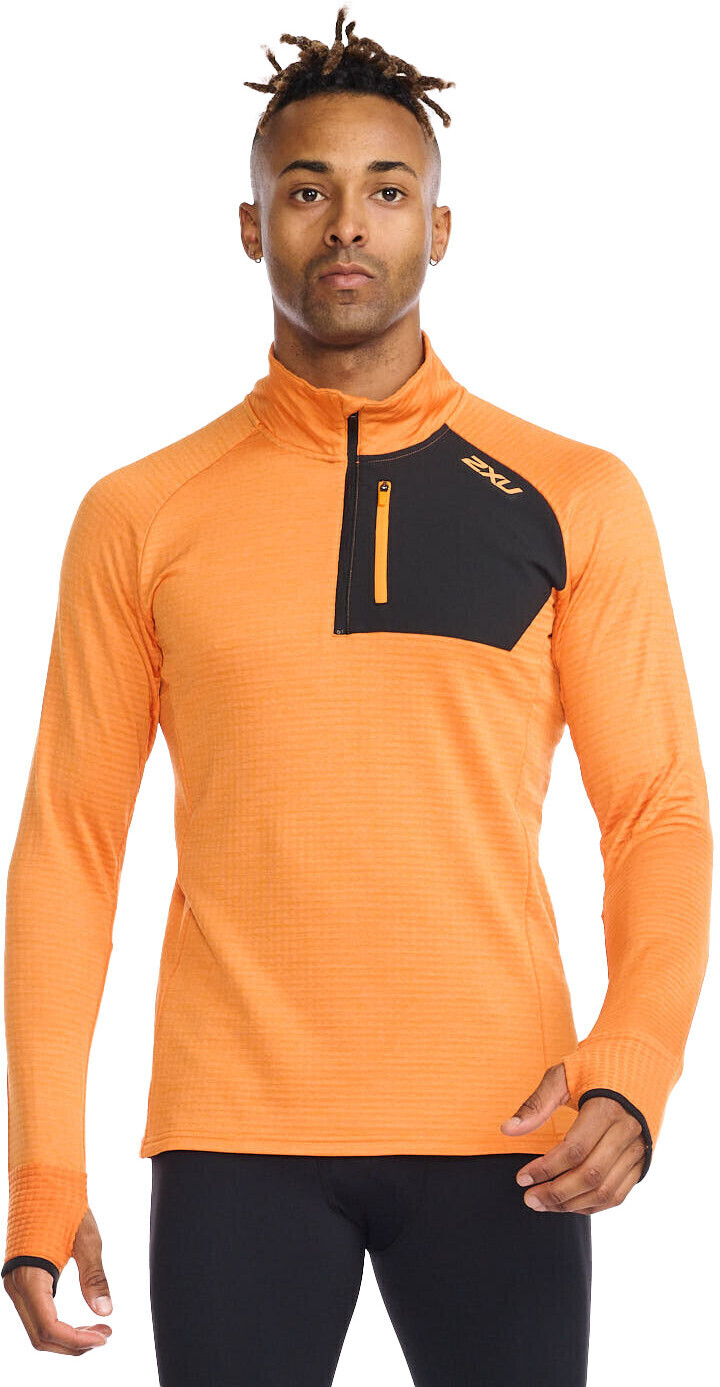 2XU Ignition Shirt Quarter Zip (MR6671A) orange