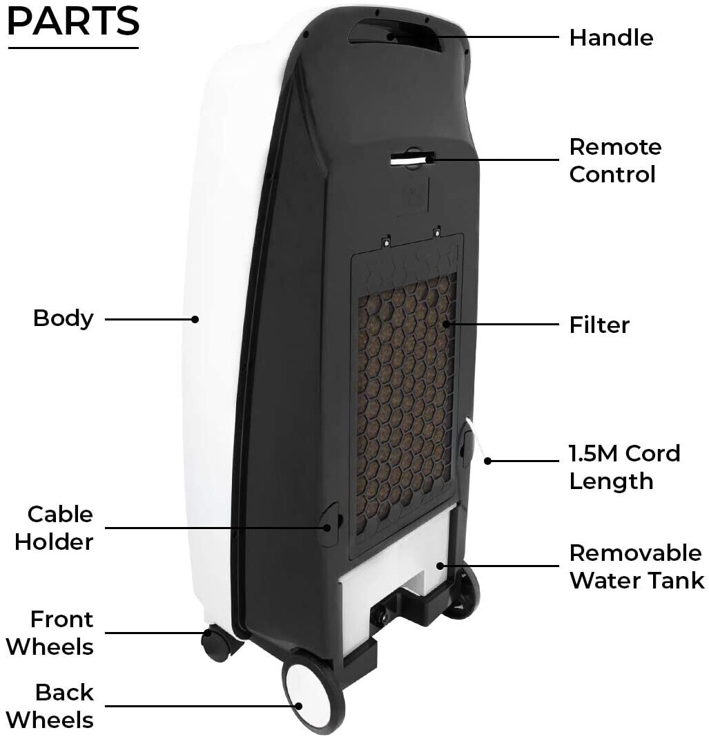 Benross portable outlet air cooler