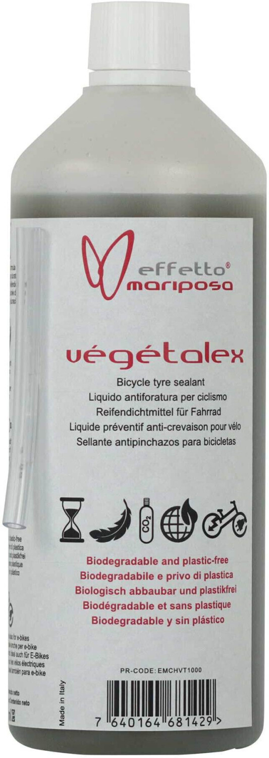 Effetto Mariposa Végétalex tyre sealant