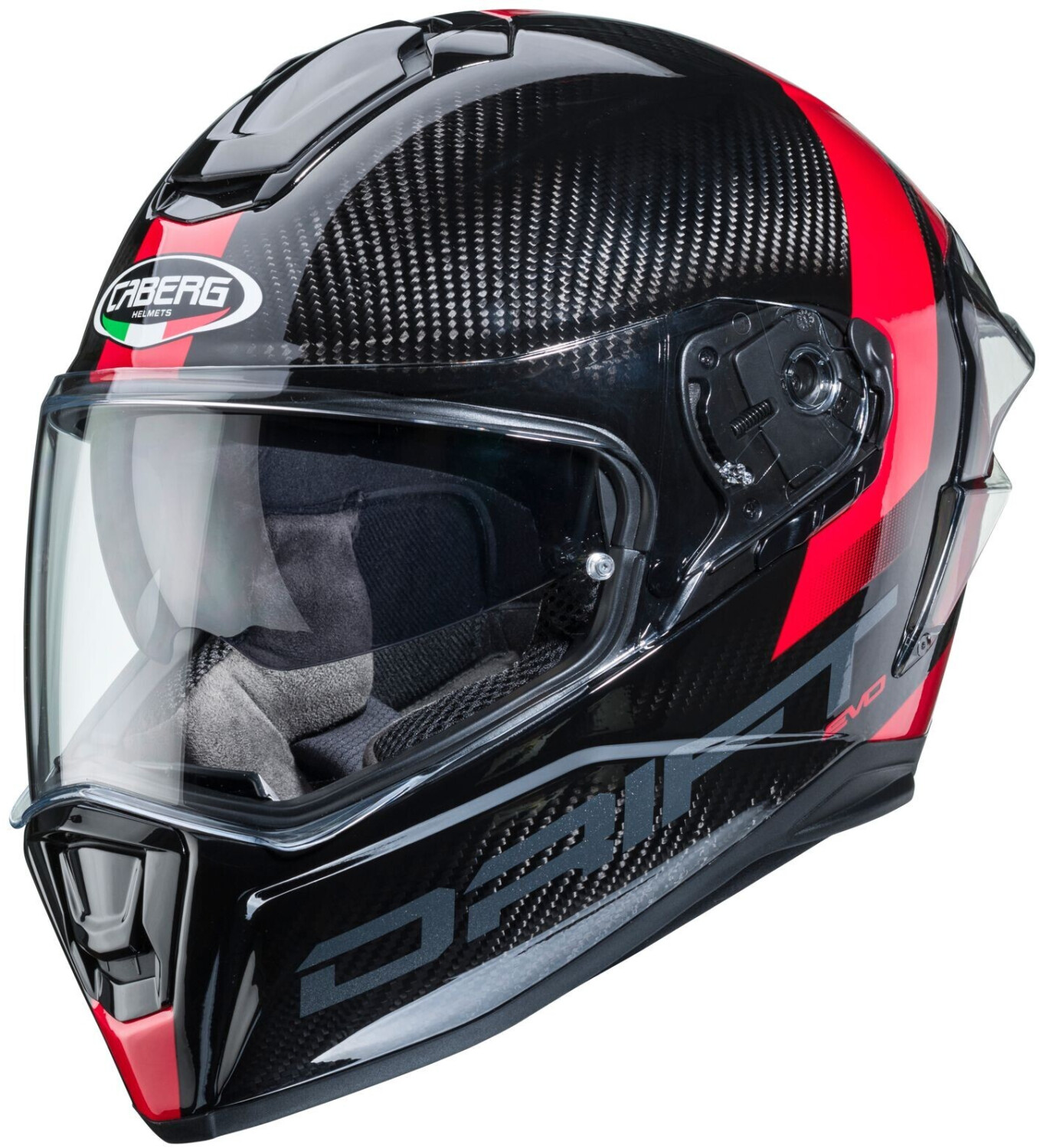Photos - Motorcycle Helmet Caberg Drift Evo Carbon Sonic K2 anthracite/red 
