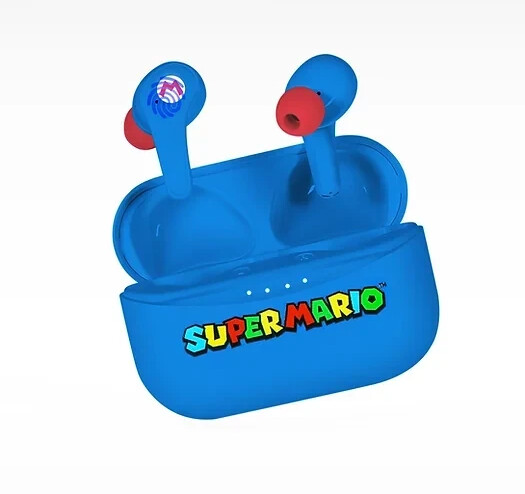 Otl technologies Auriculares Inalámbricos Para Niños Super Mario Azul