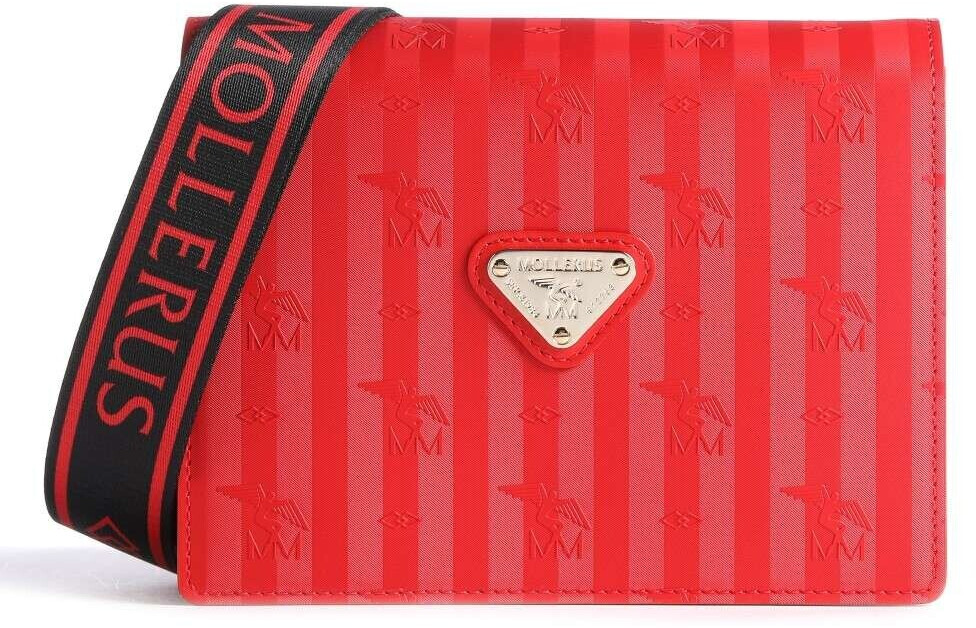 Maison Mollerus Melide Crossover Bag cherry