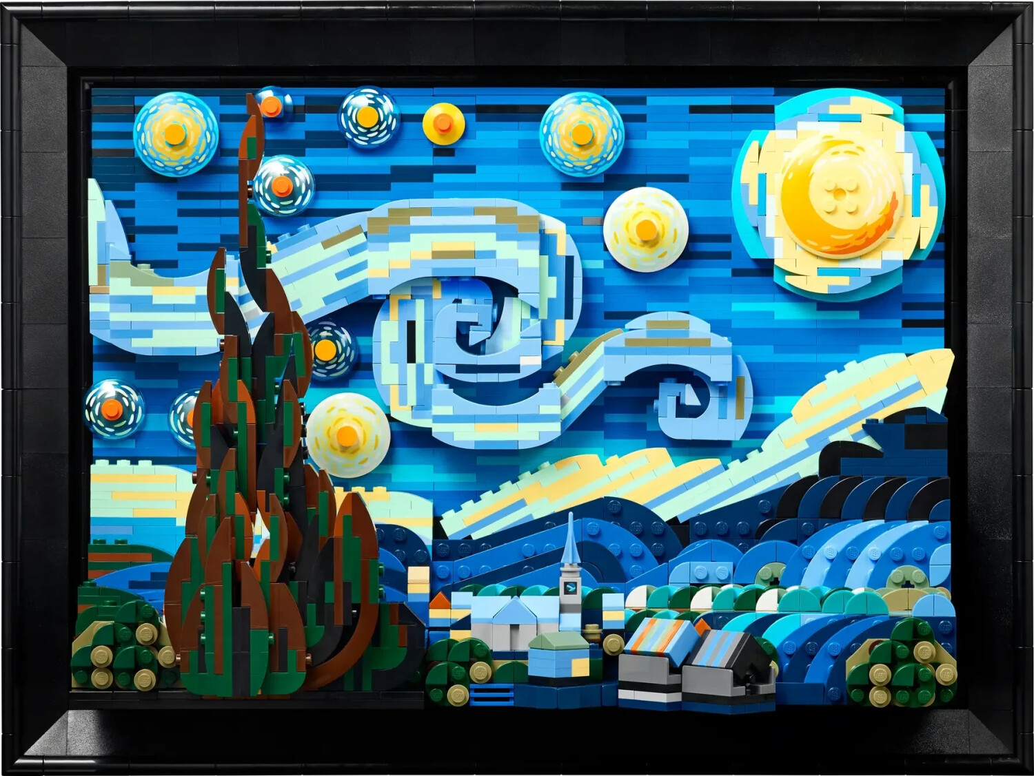 LEGO Vincent van Gogh Sternennacht 21333 ab 124 90 Dezember 2024 Preise Preisvergleich bei idealo