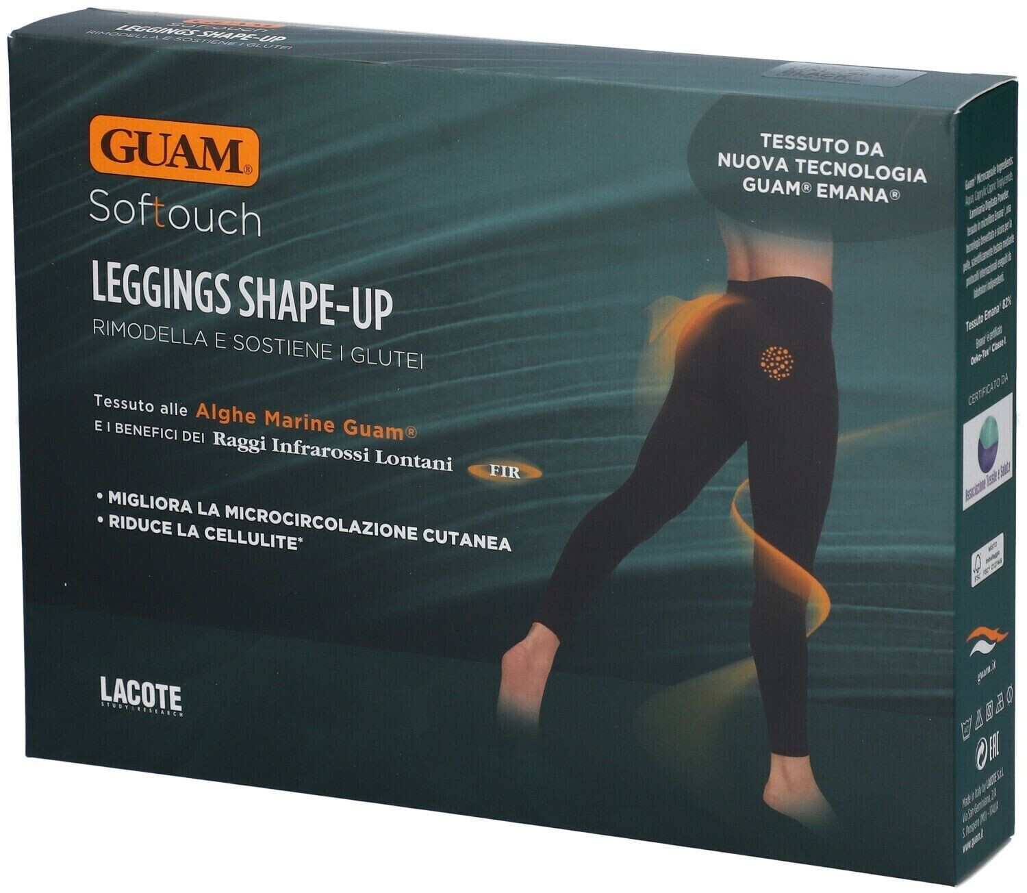Guam Softouch Leggings Shape-up L/XL