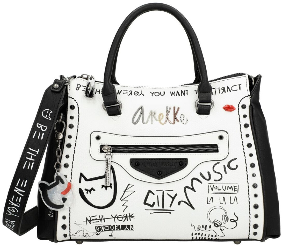 Anekke Energy Short Handle Bag black/white (34821-164)