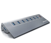 CSL - Hub de Bureau encastrable USB 3.2 Gen 1, Lecteur de Cartes