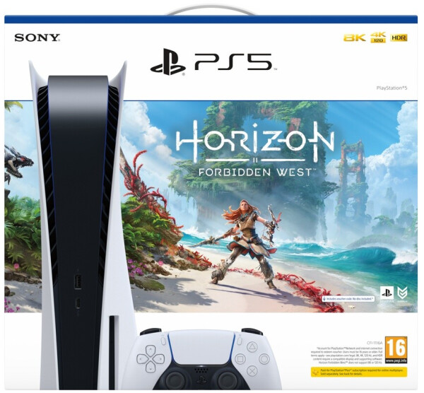 Sony PlayStation 5 (PS5) + Horizon: Forbidden West