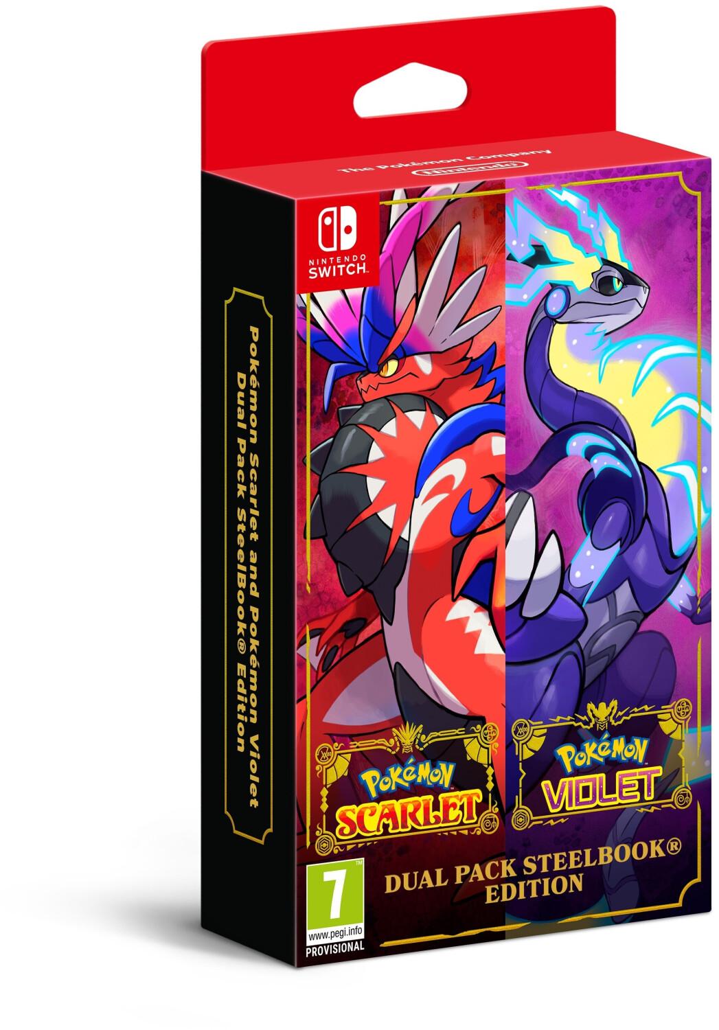 Photos - Game Nintendo Pokémon: Scarlet + Pokémon: Violet - Dual Pack Steelbook Edition 
