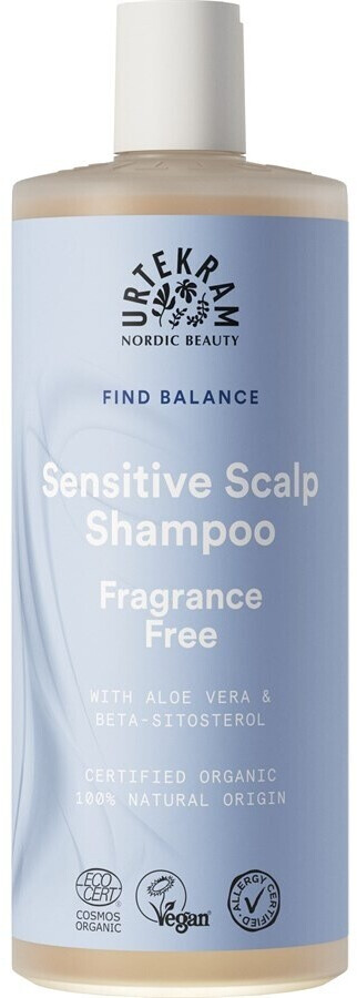 Urtekram Fragrance Free Sensitive Scalp Shampoo (500ml)