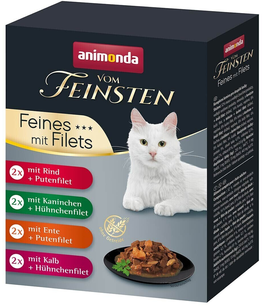 Animonda Cat Vom Feinsten Feines mit Filets 8x85g
