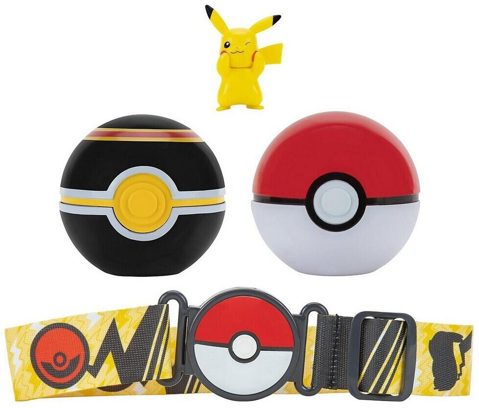 Pokémon Clip And Go Set - Mit Machollo Figur & 2 Pokébällen
