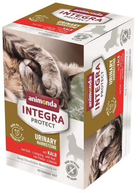 Animonda Cat Integra Protect Urinary Struvit with Veal 6x100g