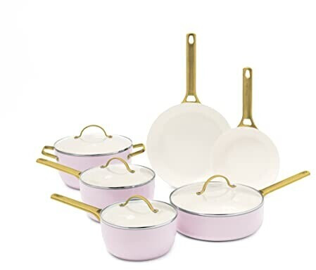 GreenPan Padova Set 10 pcs. pink