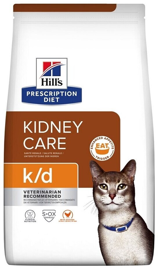 Hill's Prescription Diet Feline Kidney Care k/d Chicken 3kg