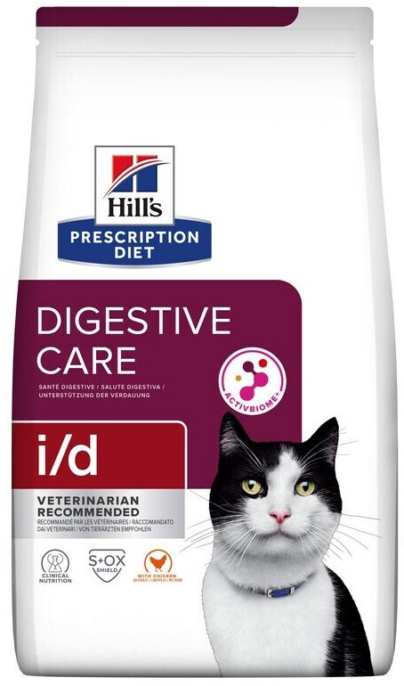 Hill's Prescription Diet Feline i/d Digestive Care Chicken Dry Food 3kg