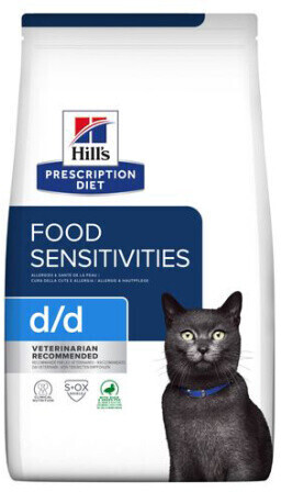 Hill's Prescription Diet Feline d/d Food Sensitivities Dry 3kg